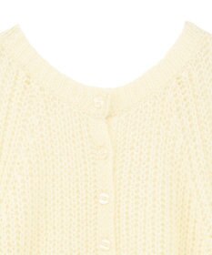 AMERICAN HOLIC 【2WAY】モヘヤ風甘編みカーディガン