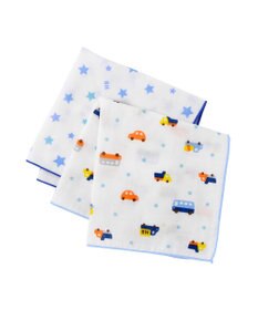 MIKI HOUSE HOT BISCUITS ガーゼハンカチ2枚組セット