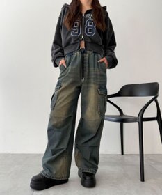 WEGO ボリュームレースアップ厚底スニーカー