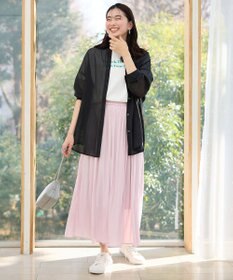 ANY シアーストライプシャツ