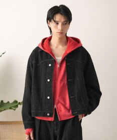 WEGO ネップデニムジャケット