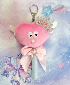 WEGO ステキなステッキ☆モンスターぬいぐるみキーホルダー