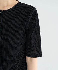 earth music&ecology フロッキーチュールカーディガン
