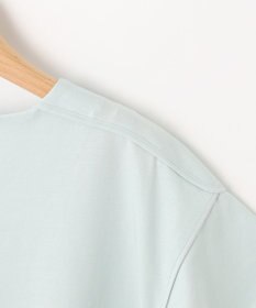 組曲 【洗える】シルケットポンチ フリルスリーブ カットソー