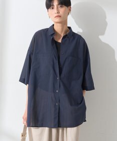 AMERICAN HOLIC イージーケア+接触冷感Wポケットオーバーシャツ