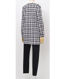 Wing 【パジャマ】長袖・長ズボン　綿100%　チェック柄　ウイング／ワコール　EP4000