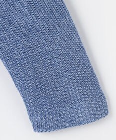 JOSEPH ABBOUD 【洗える】ストローヤーン ニット ジャケット