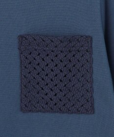 JOSEPH ABBOUD MOUNTAIN 【ゆったり】プレーティング天竺ポケットアウトドア Tシャツ