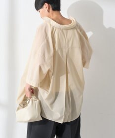 AMERICAN HOLIC イージーケア+接触冷感Wポケットオーバーシャツ