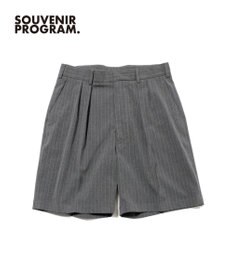 J.PRESS MEN 【J.PRESS ORIGINALS】【UNISEX】Stretch Stripe Archive 2Tuck Shorts