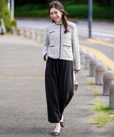 ANY SIS ネップツイード ジャケット