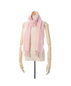 MOONBAT WEB限定【洗える】ミエル (miel) カシミヤ100％ プレーンマフラー