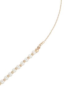 Maison de FLEUR カーリーリボンスライドネックレス