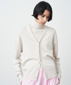 ATON 50/2 NATURAL DYE ORGANIC | Vネックカーディガン