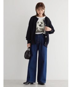 AMERICAN HOLIC エコカルットクルーネックカーディガン