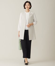 J.PRESS LADIES S プルエラ フリルネック カットソー