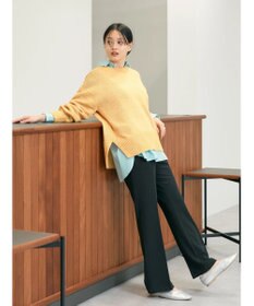 AMERICAN HOLIC サイドスリット袖ボリュームニットプルオーバー