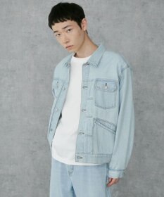 WEGO デニムトラッカージャケット