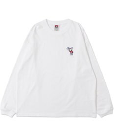 WEGO 【ユニセックス着用ITEM】別注BENDAVISワンポイントT（LS）