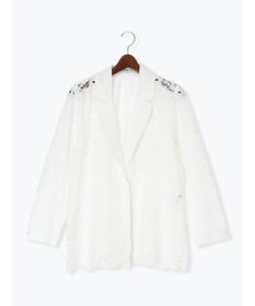 Te chichi ケミカルレースコットンジャケット