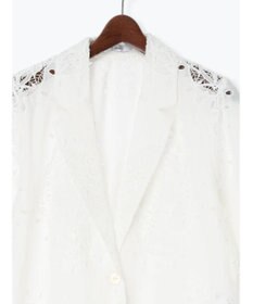 Te chichi ケミカルレースコットンジャケット