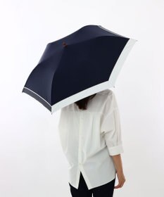 AURORA 【WEB限定】 晴雨兼用トップフラット折傘（バイカラー）