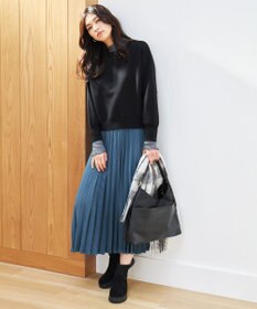 ANY ミラノリブジップニット