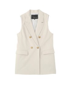 YECCA VECCA ドライタッチ金釦テーラードジレ