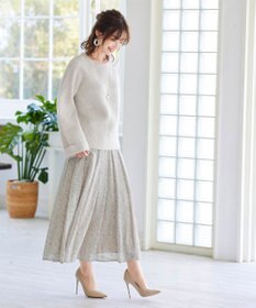 Tiaclasse L 【洗える】リラックス感のあるラグランスリーブニット