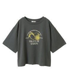 earth music&ecology 【接触冷感/洗濯機可】ＦＲＵＩＴＳ　ＤＥ　ＳＡＩＳＯＮショートＴ