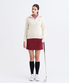23区GOLF 【WOMEN】ウイングカラーニット