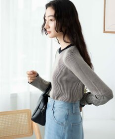 WEGO リバーシブルニットトップス