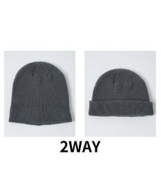 WEGO 【ユニセックス着用ITEM】2wayシングルニットワッチ