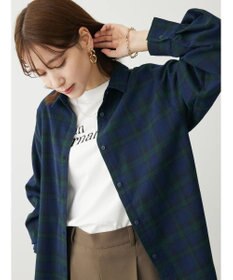 Green Parks ネルチェックシャツ