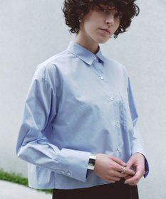 UNFILO 【抗菌防臭】イージーケア クロップド シャツ