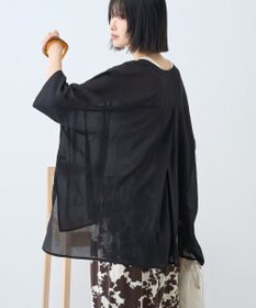 AMERICAN HOLIC Vネックポンチョシャツ2