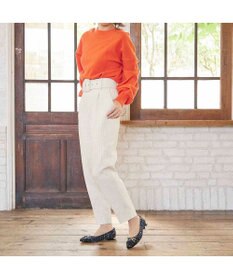 MODE ET JACOMO <MODE ET JACOMO>スクエアビットフラットパンプス