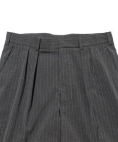 J.PRESS MEN 【J.PRESS ORIGINALS】【UNISEX】Stretch Stripe Archive 2Tuck Shorts