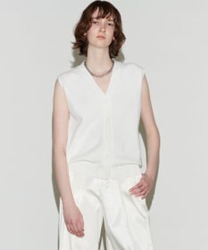 NAVE 【Nave 　洗える】ルピナス コットンニットベスト