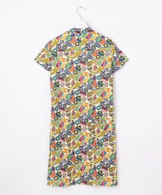 23区GOLF WEB限定【WOMEN】ステッカープリント モックネックワンピース