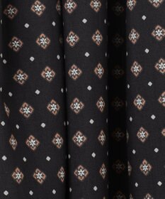 J.PRESS LADIES 【洗える】 ジオメトリック ギャザー スカート