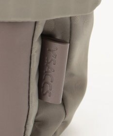 Y'SACCS はっ水ドットジャカード リサイクルレザーコンビ ショルダー