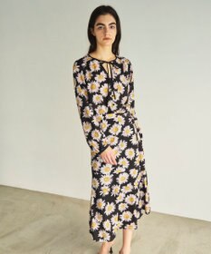 GRACE CONTINENTAL マーガレットフラワープリントブラウス