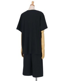 une nana cool 【綿100％】なめらかシルケットスムース半袖パジャマ MADE WITH LIBERTY FABRIC