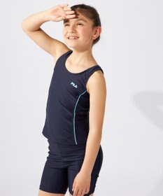 OP／FILA 【FILA】大きいサイズ｜タンクトップ＆スパッツスクール水着 180㎝