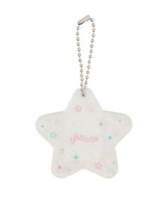 WEGO 【痛バ＆推し活グッズ】カラフルスターIDフォトケースキーホルダー