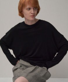 ATON COTTON LINEN FRAISE | ロングスリーブＴシャツ