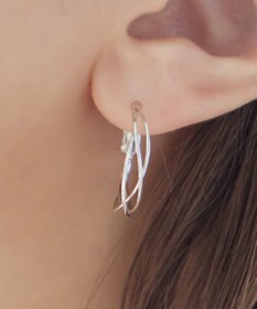 Tiaclasse 【金属アレルギー対応】　ワイヤーフープピアス