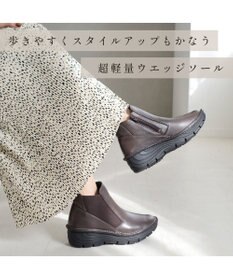 Pointer 本革超軽量サイドゴアショートブーツ