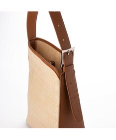 UNBILLION カシュカシュ cachecache / 雑材風アシンメトリートート